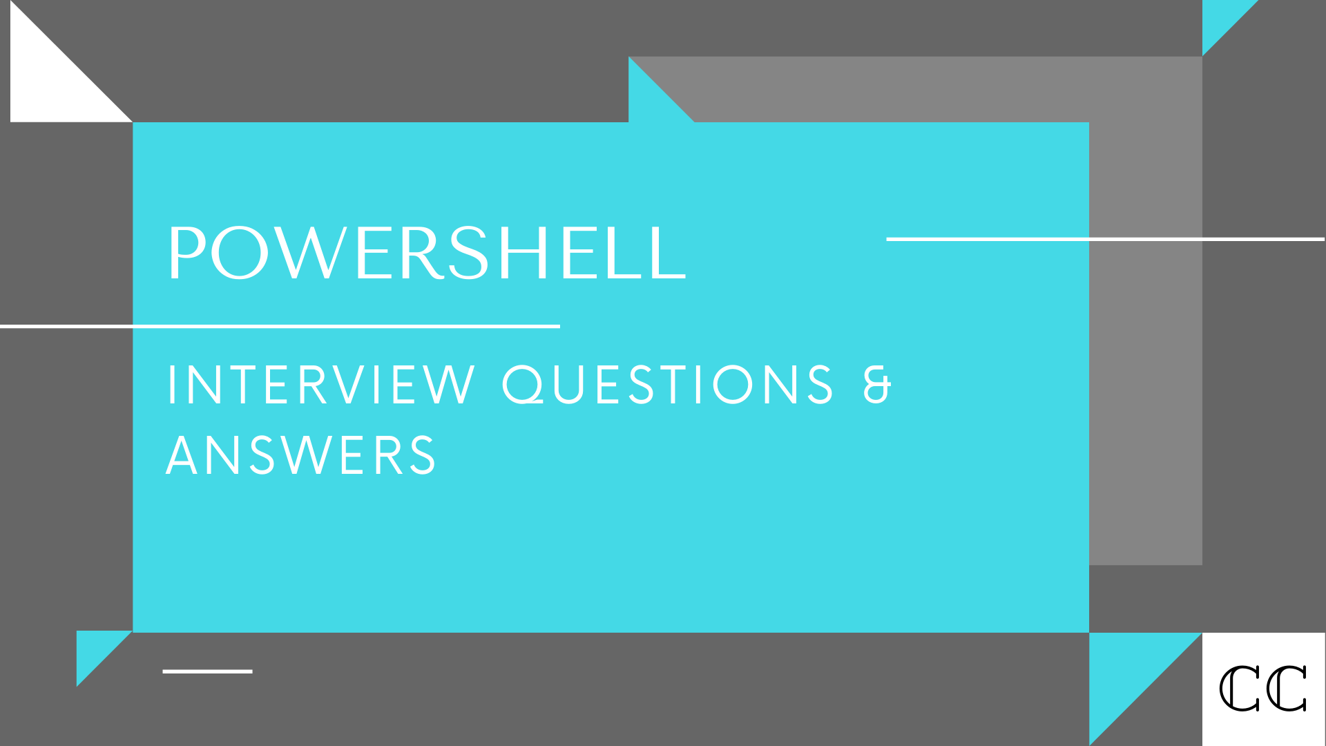 Powershell Interview Questions