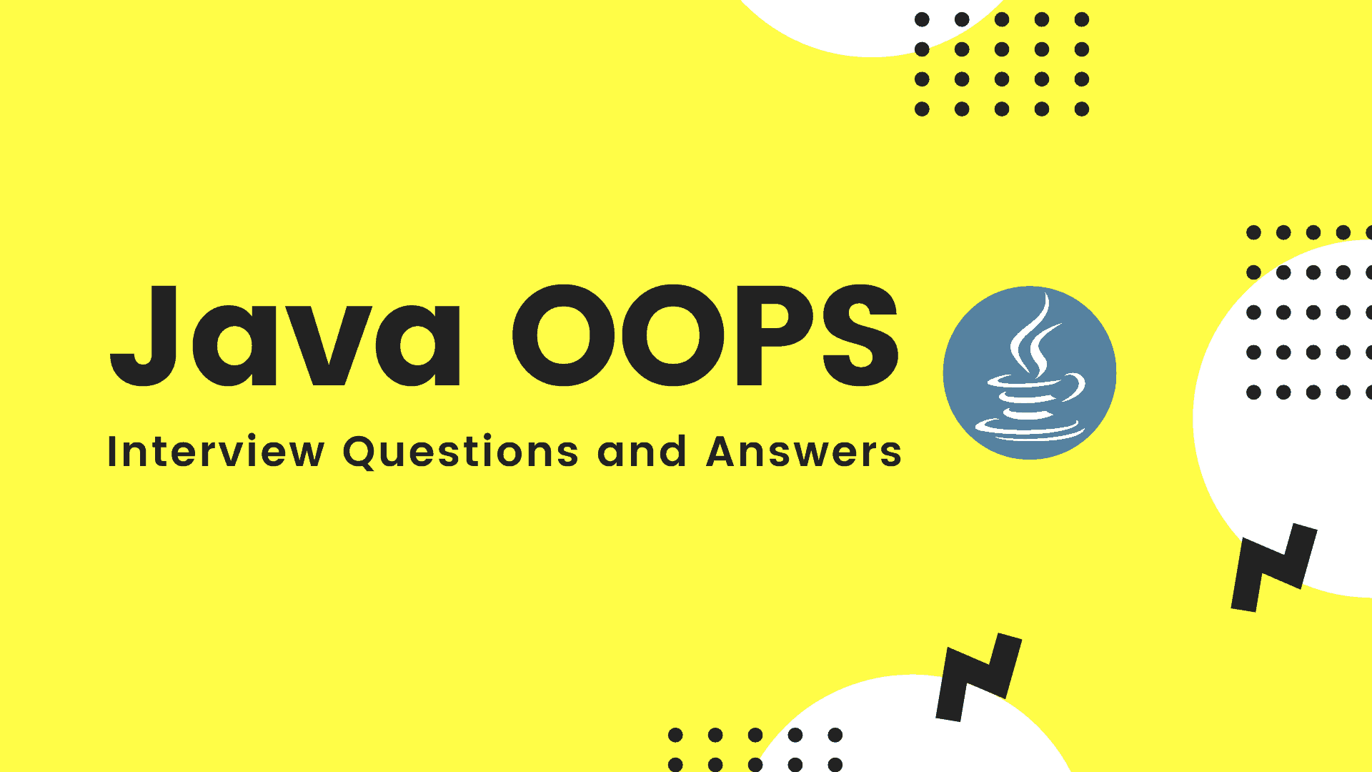 Java OOPS Interview Questions