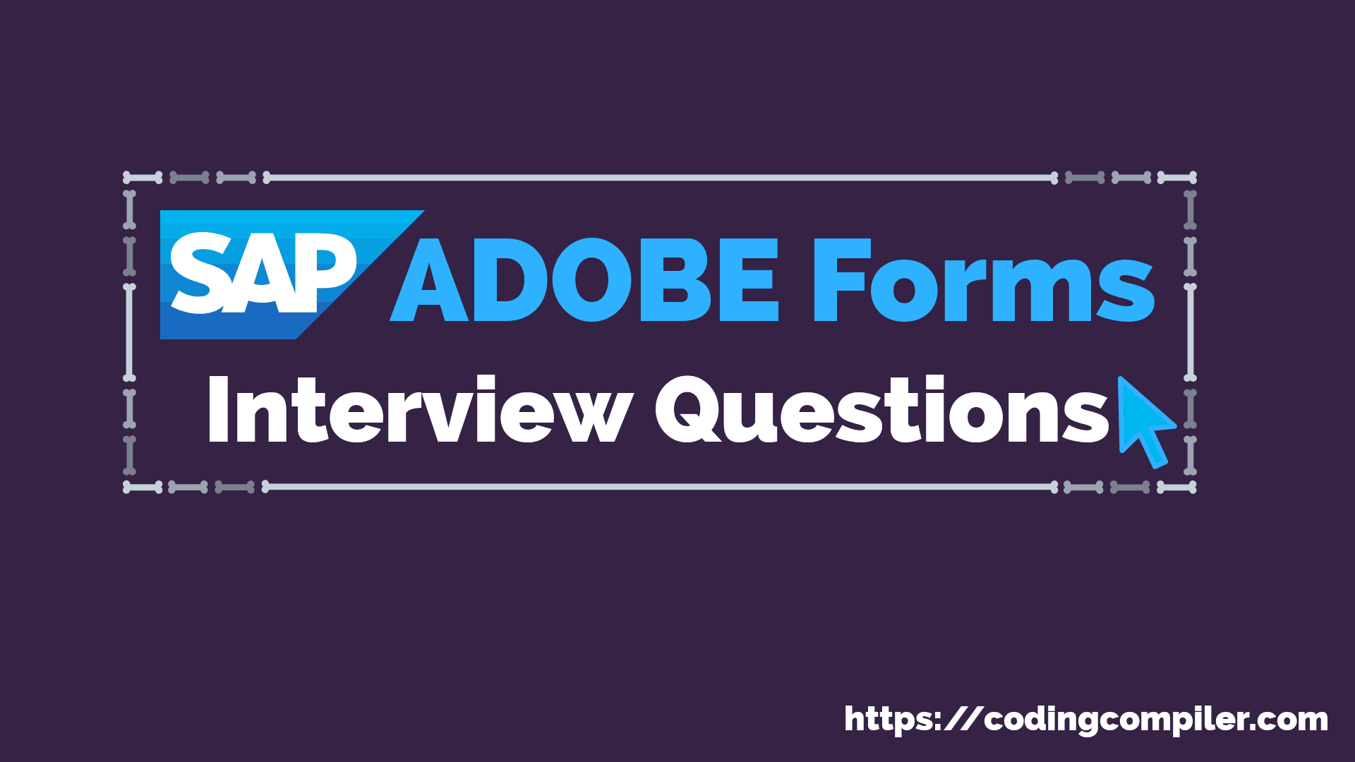 SAP Adobe Forms Interview Questions