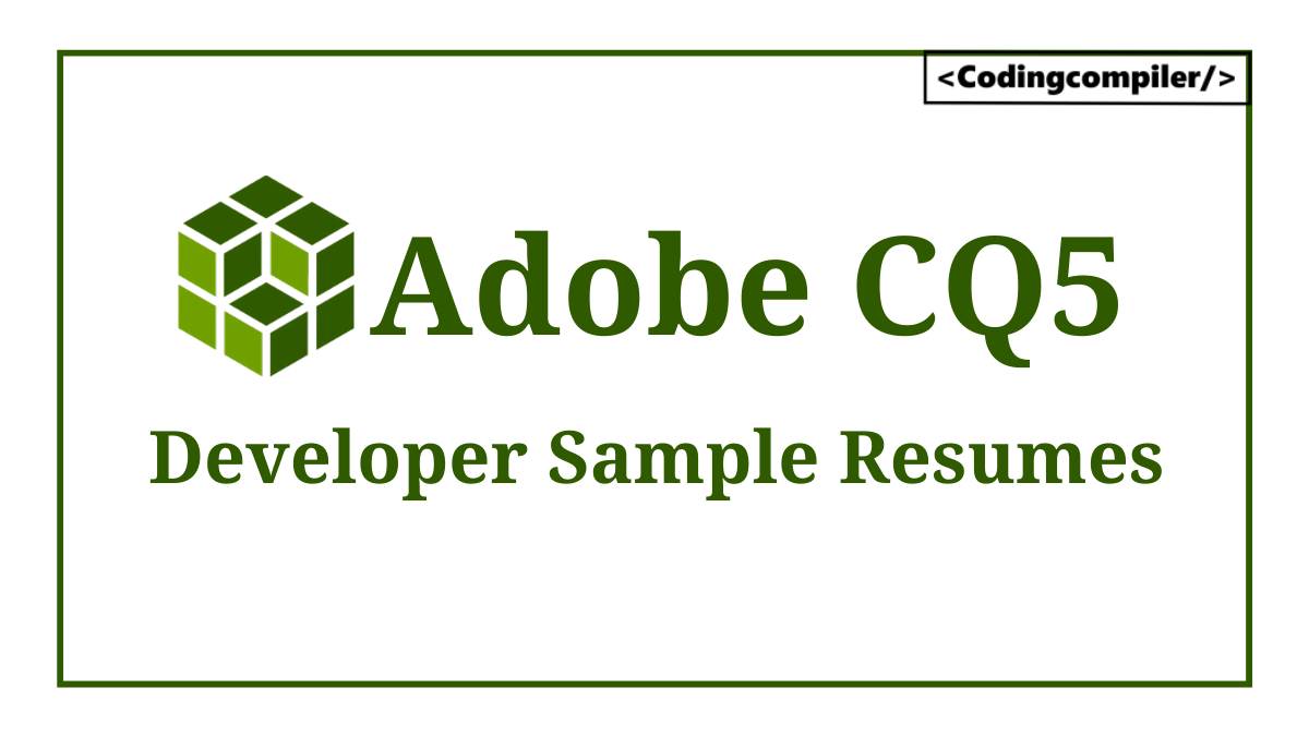 Adobe CQ5 Developer Resume