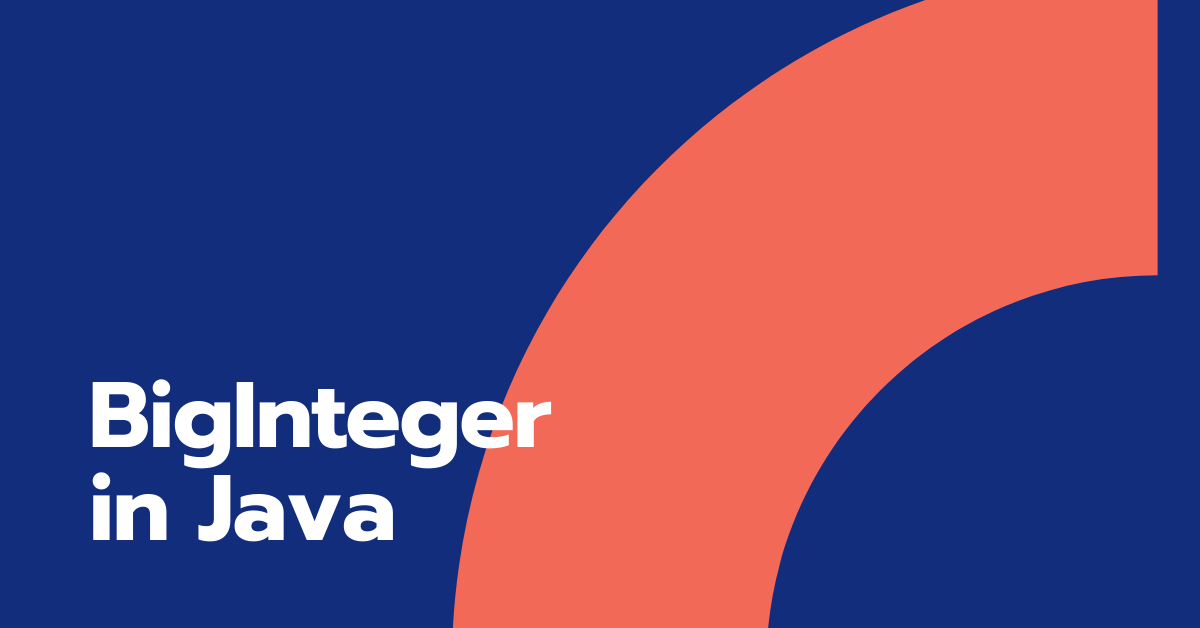BigInteger in Java