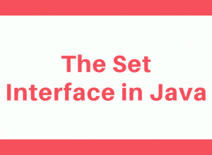 The Set Interface in Java